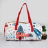 Personalised Space Printed Kids Large Duffle Bag & Box Pouch Combo Gift Set